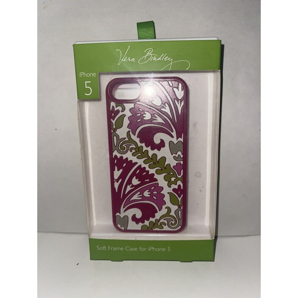 Vera Bradley Soft Frame Case for iPhone 5 Great Condition With Box